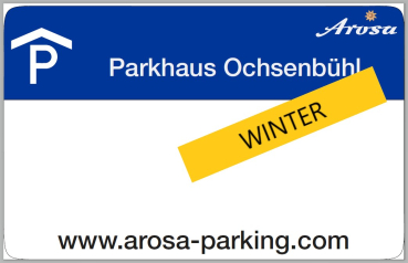 Dauerparkkarte Winter, 1 Monat OCHSENBÜHL